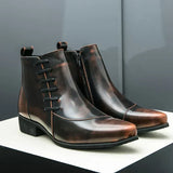 Max - Smart Faux Leather Boots