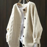Madison - Cable Knit Cardigan