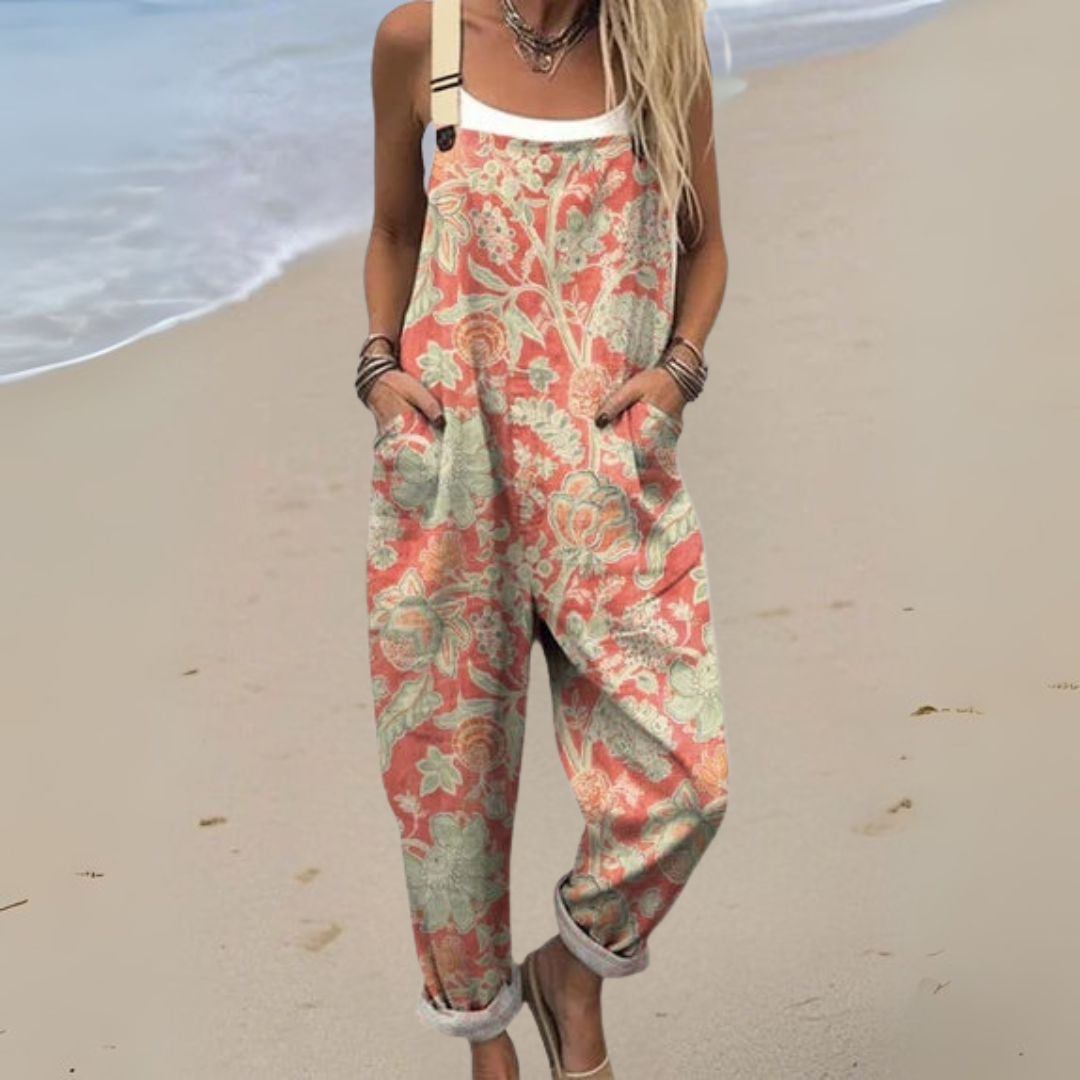Violet - Retro Floral Dress