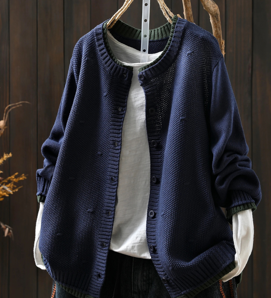Annabelle - Textured Knit Cardigan