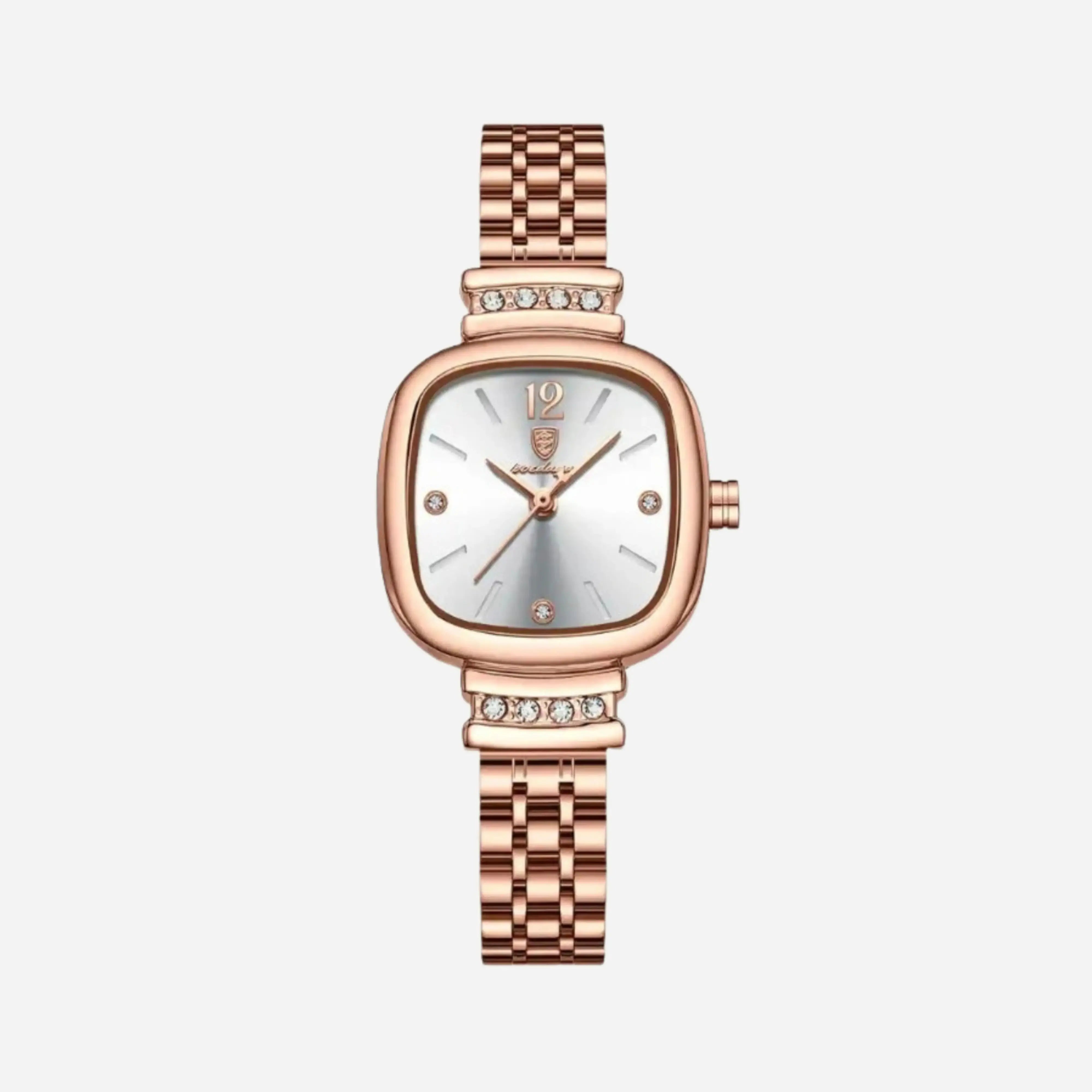 Mia - Retro Faux Leather Watch