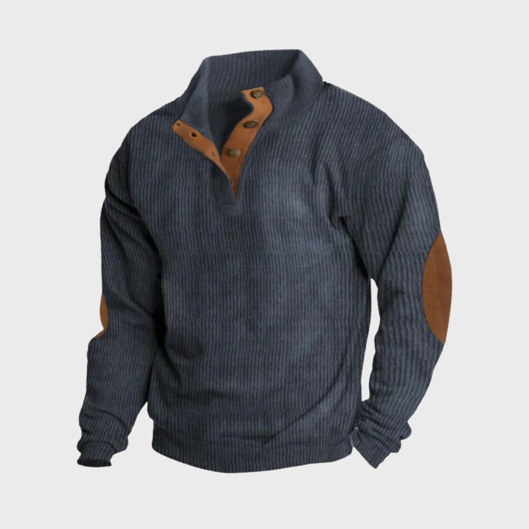 Quinn - Jumper with Elbow Patches