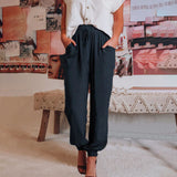 Luise | Elegante Hose mit Kordel