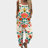 Lara - Warm Weather Printed Jumpsuit