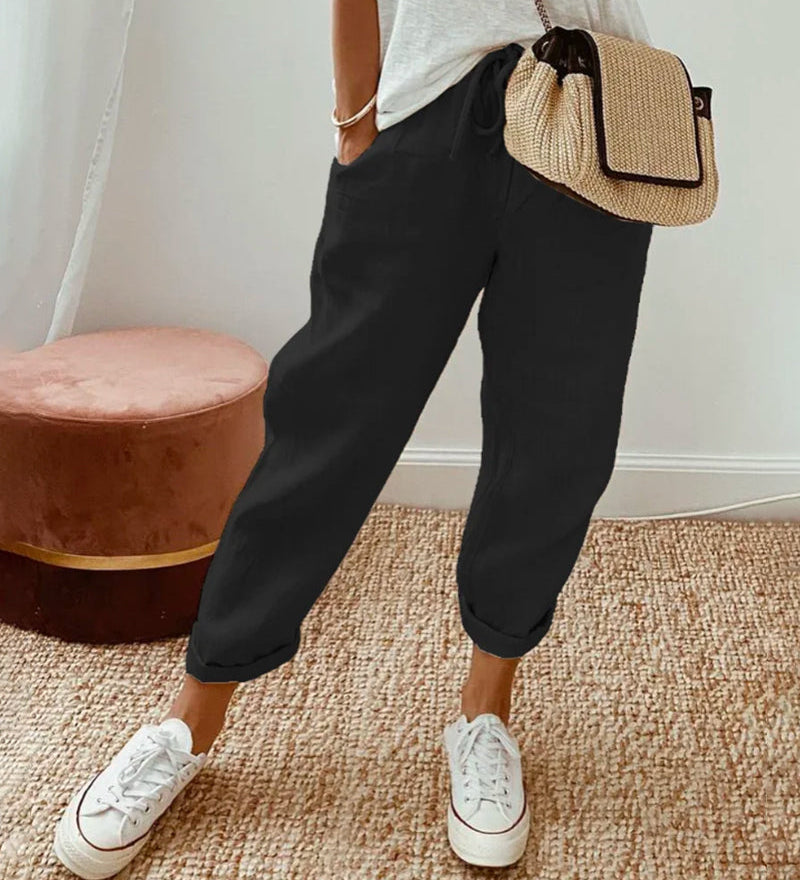 Clara | Fließende, bequeme und elegante Hose