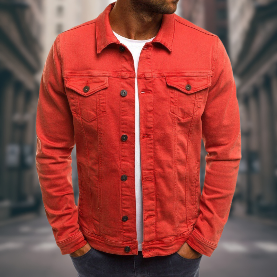 Lincoln - Slim-Fit Denim Jacket