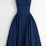 Kelsey - Structured Corset Midi Dress