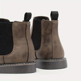 Jasper - Faux Leather Chelsea Ankle Boots