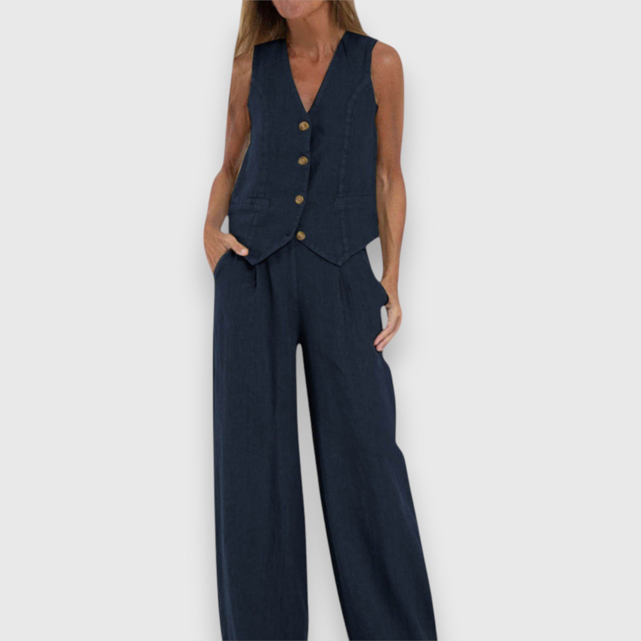 Zuzana - Zweiteiliges Set für einen leichten Sommerlook