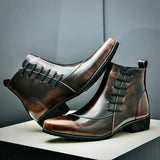 Max - Smart Faux Leather Boots