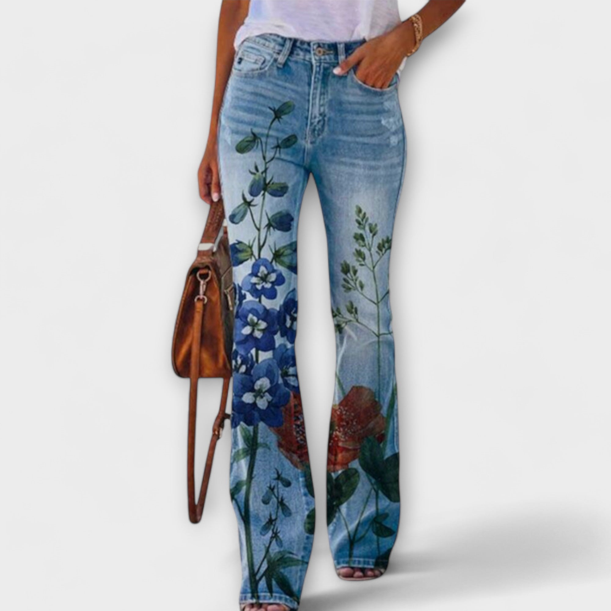 Daisy - Floral Button Pants