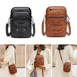 Lotte | Strukturierte Ledertasche