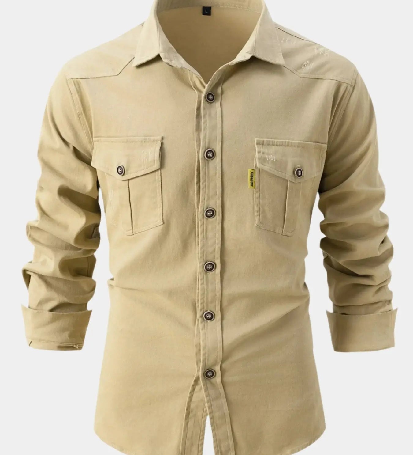 Darcy - Denim-Blend Button Shirt
