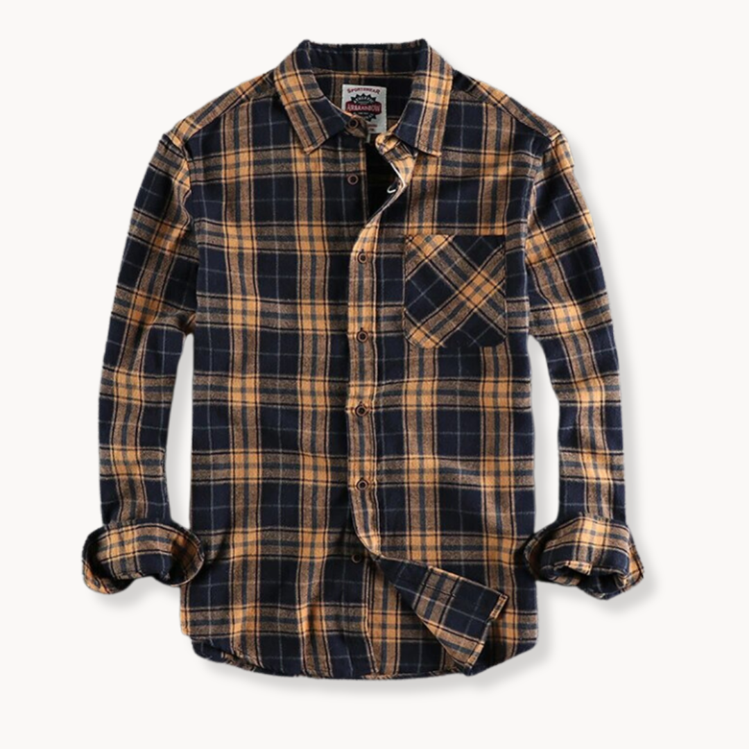 Connor - Brushed Flannel Shirt