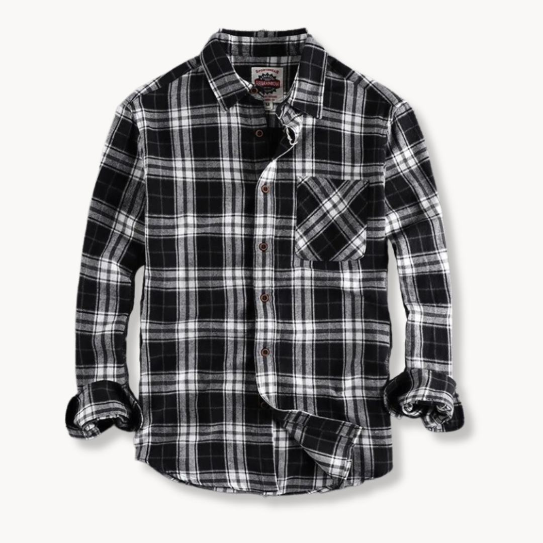 Connor - Brushed Flannel Shirt
