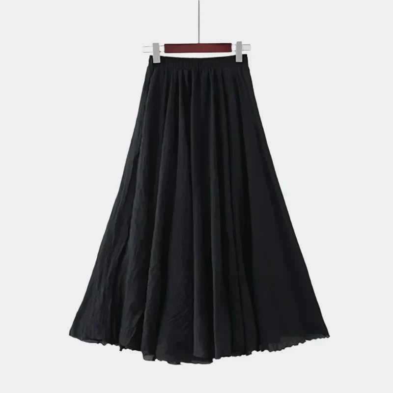 Elegant High-Waist Skirt