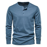Owen - Breathable Soft-Blend Henley Shirt