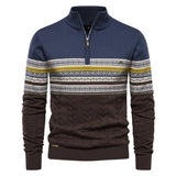 Cody - Mixed-Knit Jumper