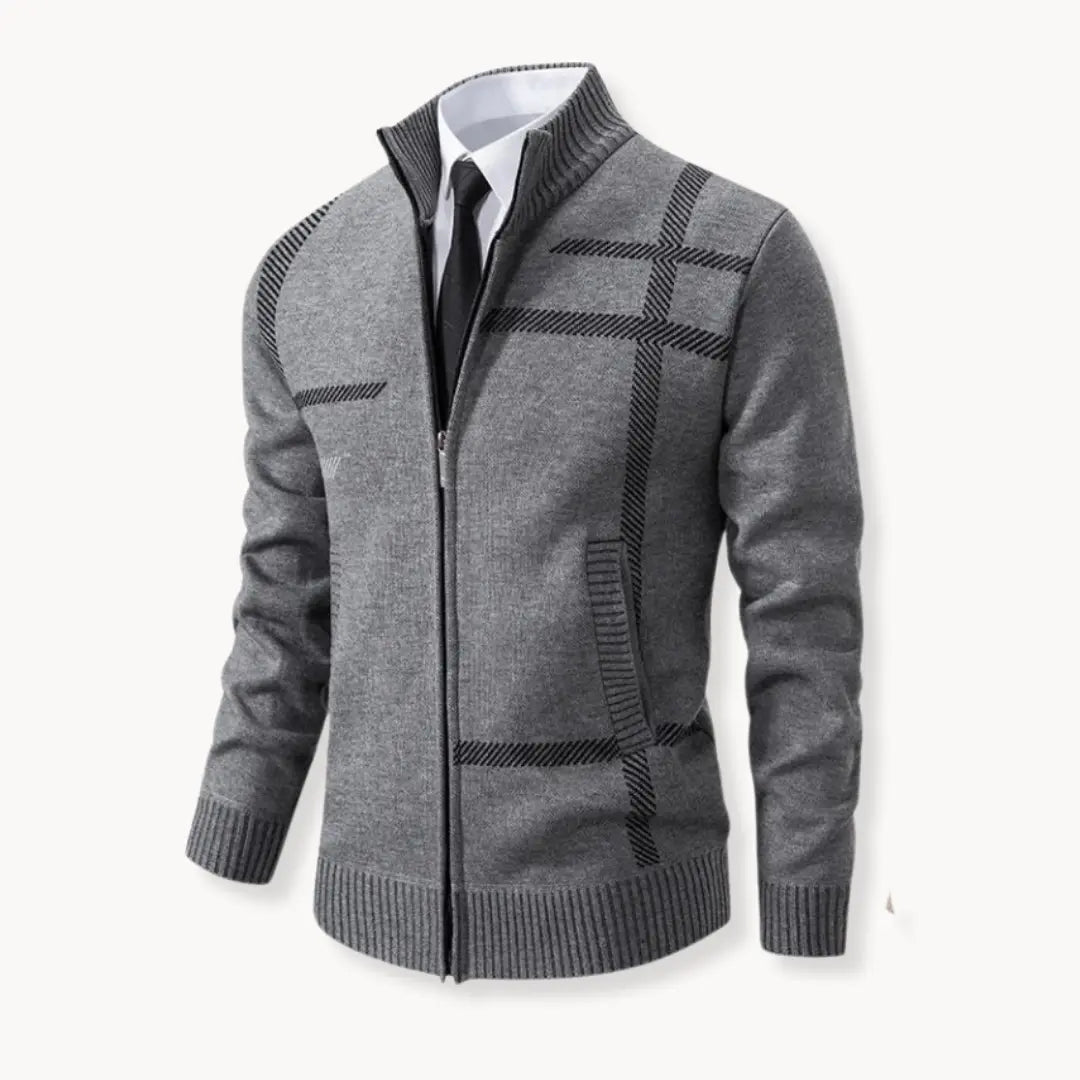 Toby - Full-Zip Front Jumper