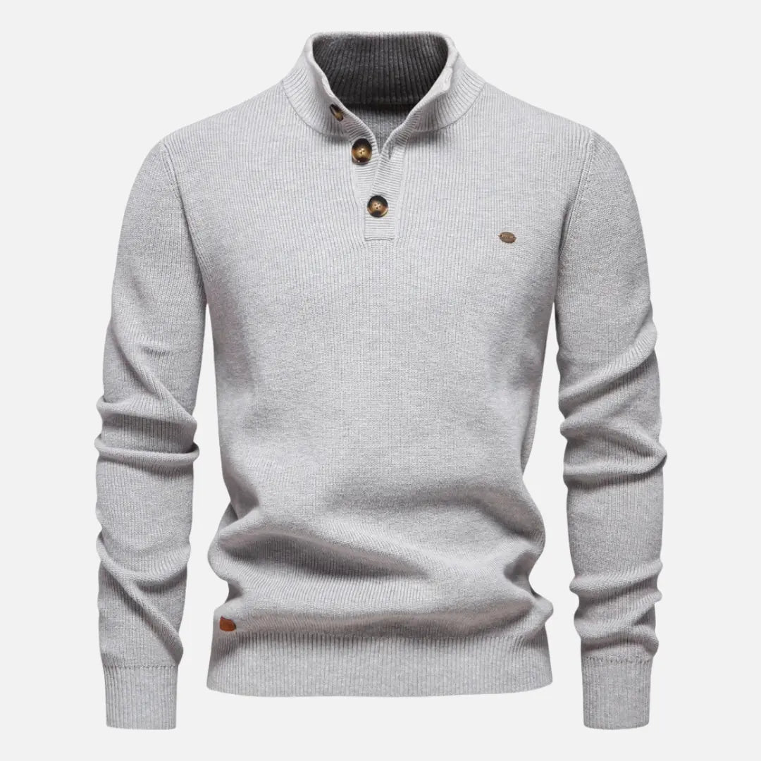 Connor - Turtleneck Knit Jumper