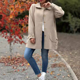 Violet - Classic Oversized Coat