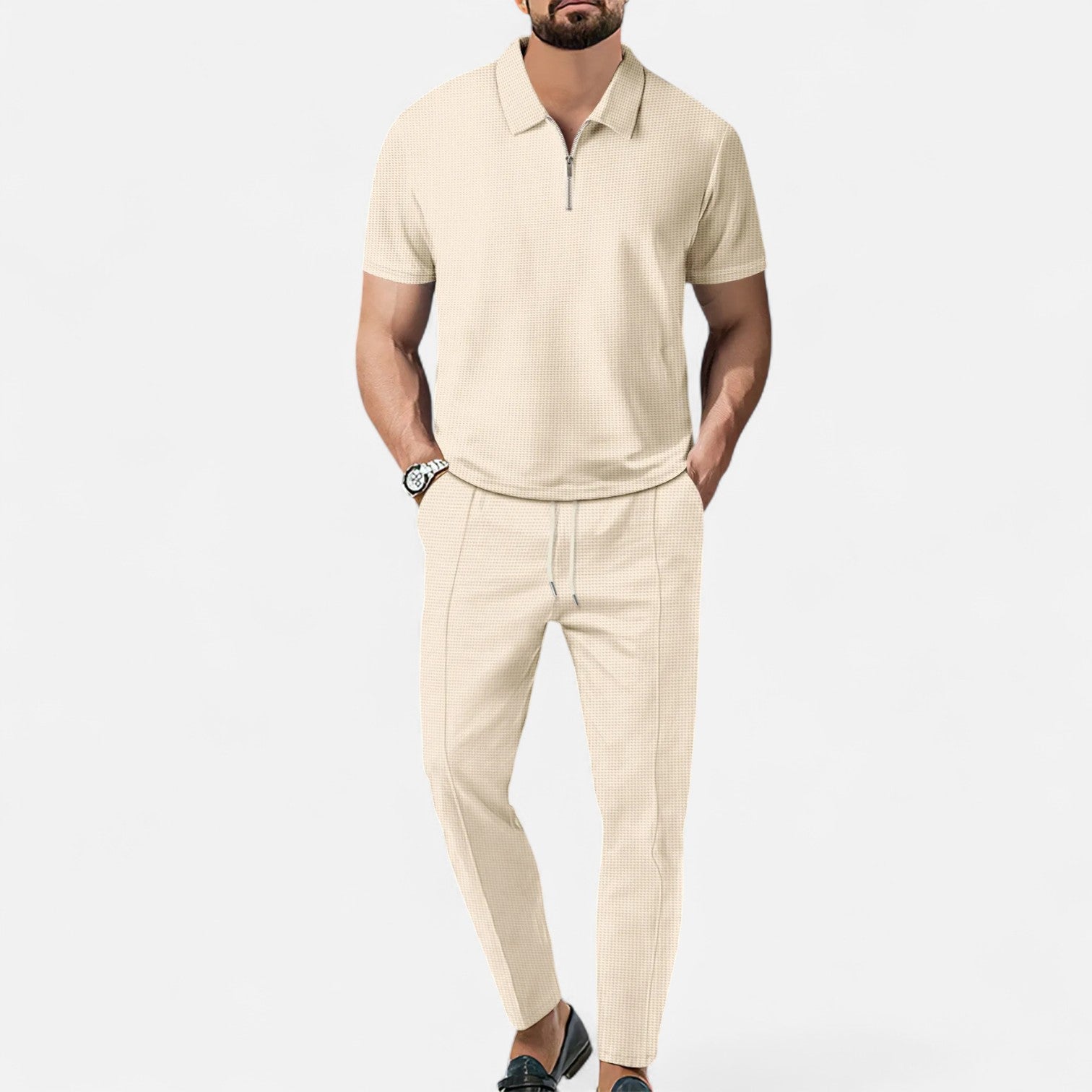 Finn - Coordinated Polo & Trousers Set