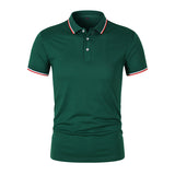Flynn - Breathable Ribbed-Collar Polo