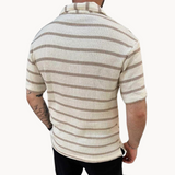 Samuel - Breathable Johnny-Collar Polo