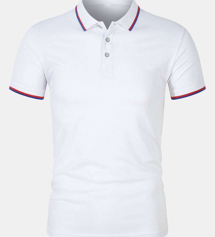Nate - Button-Closure Knit Polo