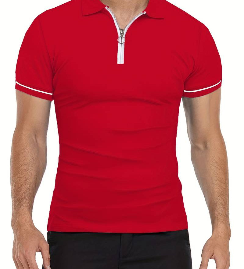 Jasper - Breathable Zip-Collar Polo