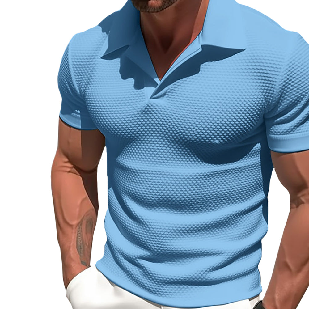 Darcy - Zip Polyester-Blend Polo