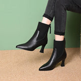 Hayley - Faux Leather Platform Boots