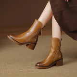 Willow - Faux Leather Boots