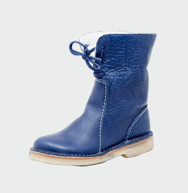 Berta | Wasserdichte Herren-Lederstiefel mit Wollfutter