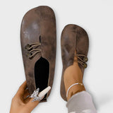 Bonnie - Faux Leather Ballet Flats