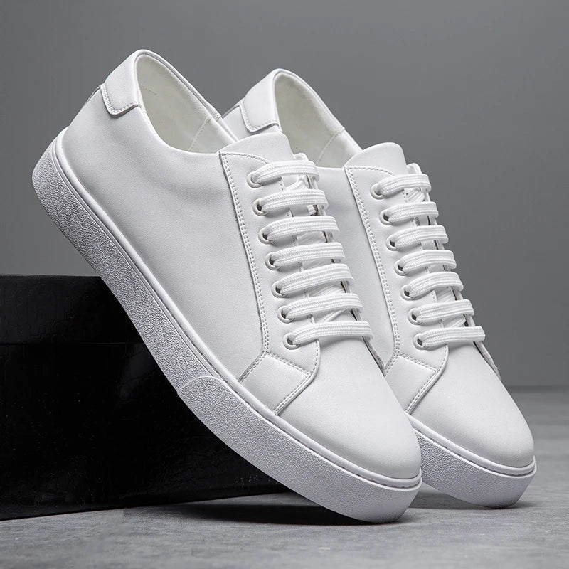 Henry - Premium Faux Leather Sneakers