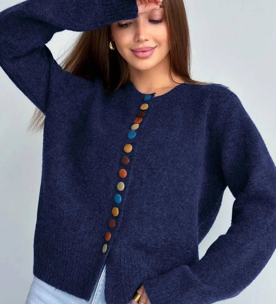 Beatrice - Button Detail Cardigan