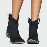 Lacey - Retro Cowboy Ankle Boots