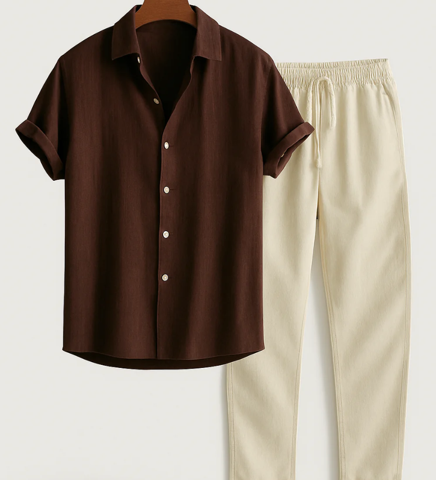 Riley - Summer Shirt & Trousers Set