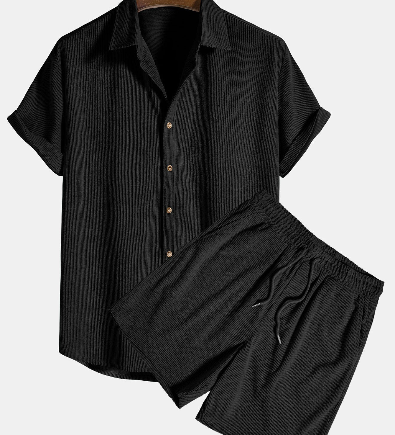 Patrick - Corduroy Shirt Set