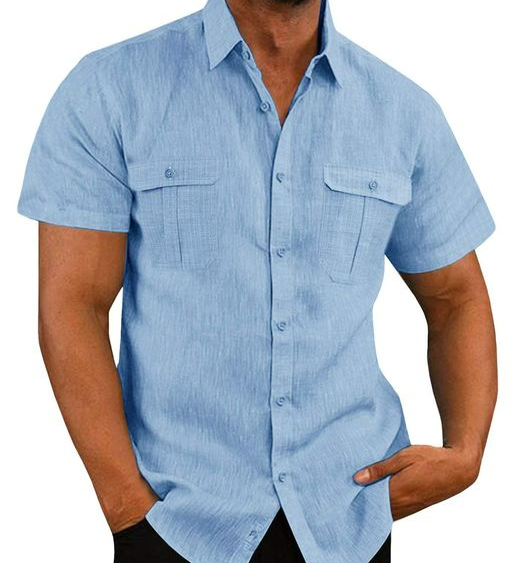 Callum - Two-Pocket Short-Sleeve Shirt