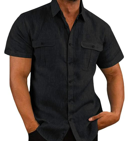 Callum - Two-Pocket Short-Sleeve Shirt