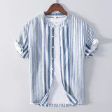 Benjamin - Breathable Striped Shirt
