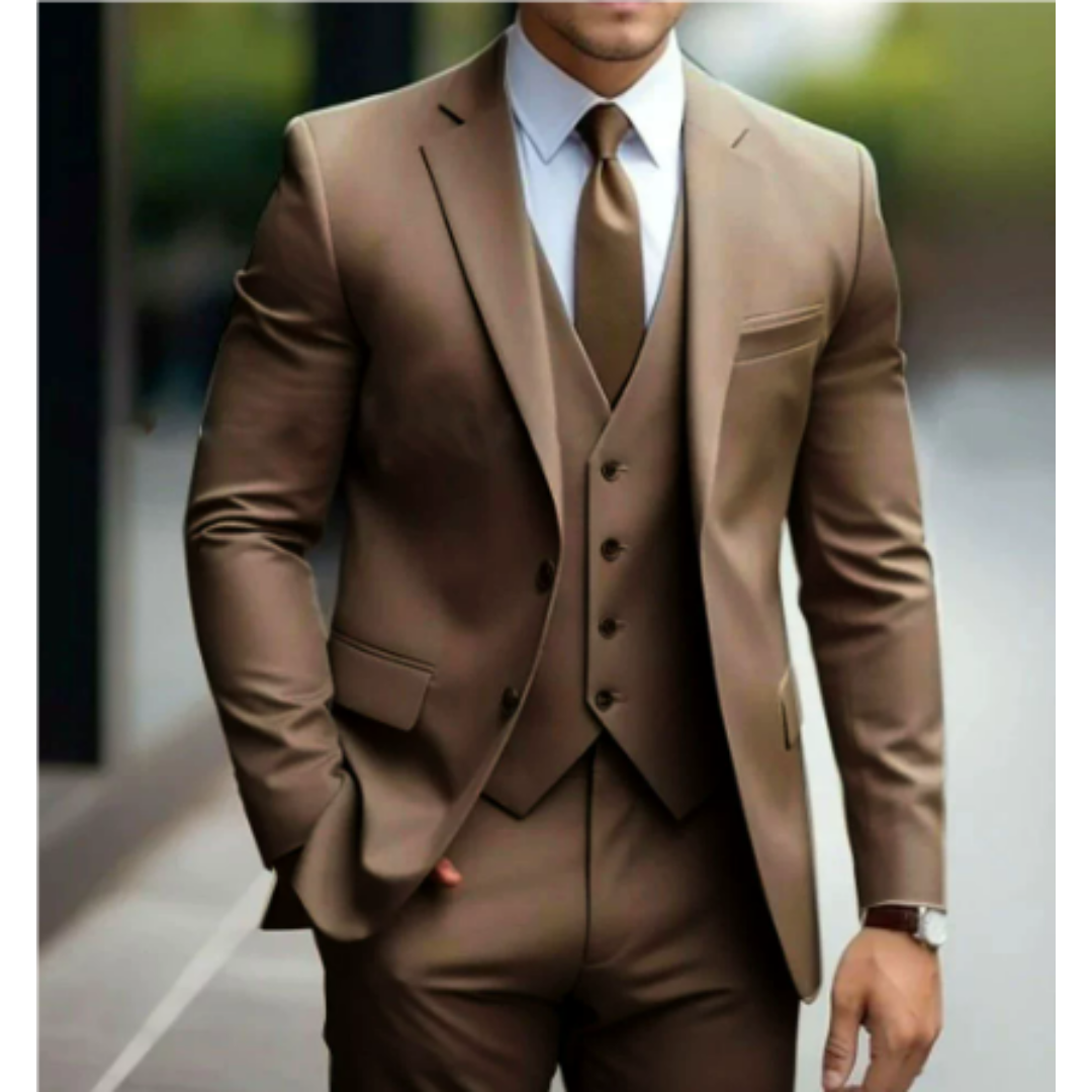 Harrison - Soft-Shoulder Structured Lapel Suit