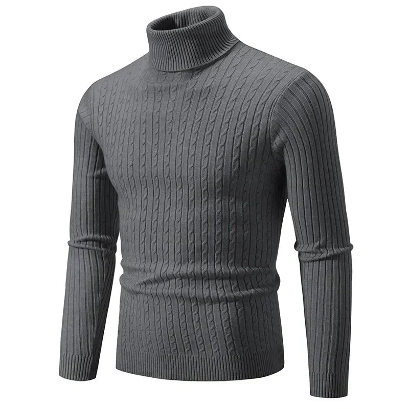 James - Knitted Turtleneck Jumper