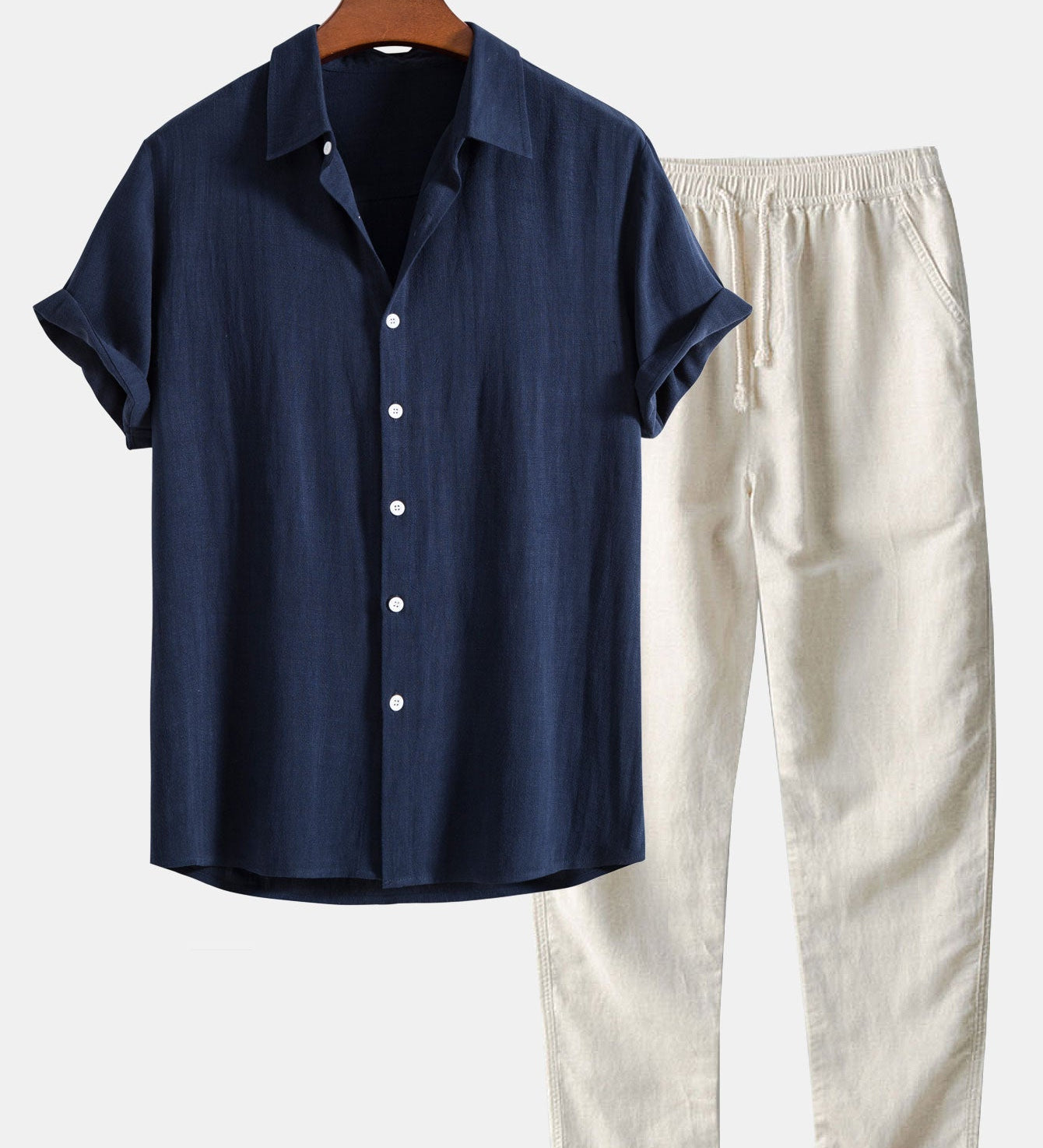 Blake - Short-Sleeve Two-Piece Set