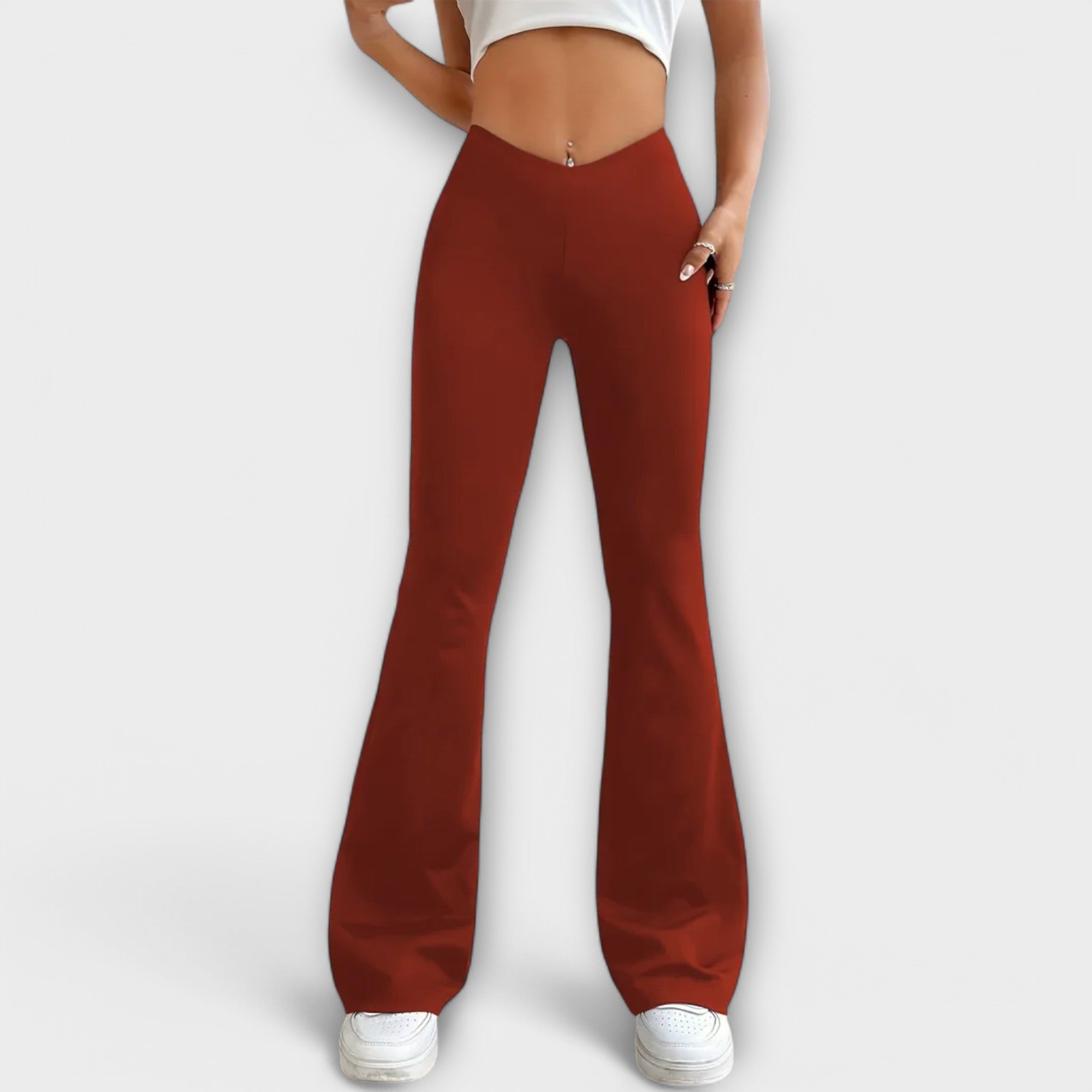 Alice - Wide Flared Leg Pants