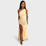 Brooke - Satin Evening Dress