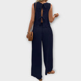 Olivia - Petal Vest & Trousers Set