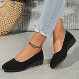 Eliane - Comfortable Ballet Flats with Platform Sole